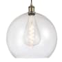 Innovations Lighting Athens 14" Wide pendant with Shade Antique Brass / Seedy