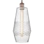 Innovations Lighting Windham 7" Wide Mini Pendant with Shade Antique Copper / Seedy