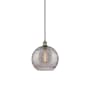 Innovations Lighting Athens Deco Swirl 12" Wide Suspension Pendant Black Antique Brass