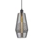Innovations Lighting Windham 7" Wide Mini Pendant with Shade Matte Black / Smoked