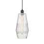 Innovations Lighting Windham 7" Wide Mini Pendant with Shade Matte Black / Seedy