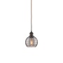 Innovations Lighting Athens Deco Swirl 6" Wide Suspension Mini Pendant Oil Rubbed Bronze