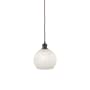 Innovations Lighting White Mouchette 8" Wide Suspension Mini Pendant Oil Rubbed Bronze