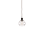 Innovations Lighting Rochester 6" Wide Suspension Mini Pendant Oil Rubbed Bronze / Clear