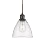 Innovations Lighting Bristol 8" Wide Mini Pendant Oil Rubbed Bronze / Seedy