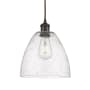 Innovations Lighting Bristol 9" Wide Mini Pendant Oil Rubbed Bronze / Seedy