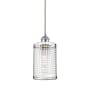 Innovations Lighting Nestbrook 5" Wide Cage Mini Pendant with Shade Polished Chrome
