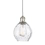 Innovations Lighting Waverly 6" Wide Mini Pendant Clear / Polished Nickel