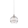 Innovations Lighting Rochester 10" Wide Suspension Pendant Polished Nickel / Clear