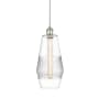 Innovations Lighting Windham 7" Wide Mini Pendant with Shade Polished Nickel / Clear