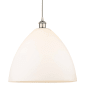 Innovations Lighting Bristol Glass 16" Wide pendant with Shade Polished Nickel / Matte White