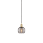 Innovations Lighting Athens Deco Swirl 6" Wide Suspension Mini Pendant Satin Gold