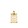 Innovations Lighting Nestbrook 5" Wide Cage Mini Pendant with Shade Satin Gold