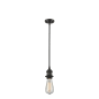 Innovations Lighting Bare Bulb 5" Wide Mini Pendant Oiled Rubbed Bronze
