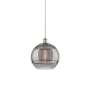 Innovations Lighting Rochester 12" Wide Suspension Pendant Brushed Satin Nickel / Smoked