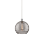 Innovations Lighting Athens Deco Swirl 12" Wide Suspension Pendant White Polished Chrome