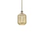Innovations Lighting Preston 7" Wide Mini Pendant Antique Brass / Mercury