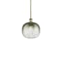 Innovations Lighting Brookhaven Sphere 11" Wide Mini Pendant Antique Brass / Slate