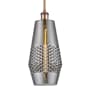 Innovations Lighting Windham 7" Wide Mini Pendant Antique Copper / Smoked