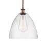 Innovations Lighting Bristol 12" Wide Pendant Antique Copper / Seedy
