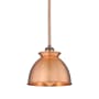 Innovations Lighting Adirondack 9" Wide Mini Pendant Antique Copper