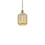 Innovations Lighting Preston 7" Wide Mini Pendant Brushed Brass / Mercury