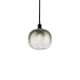Innovations Lighting Brookhaven Sphere 11" Wide Mini Pendant Matte Black / Slate