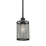 Innovations Lighting Nestbrook 5" Wide Cage Mini Pendant Matte Black