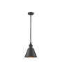 Innovations Lighting Smithfield 7" Wide Mini Pendant Oiled Rubbed Bronze / Metal Shade