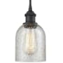 Innovations Lighting Caledonia 5" Wide Mini Pendant Oil Rubbed Bronze / Mica