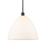 Innovations Lighting Bristol Glass 16" Wide pendant Oil Rubbed Bronze / Matte White