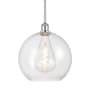 Innovations Lighting Athens 12" Wide Pendant Polished Chrome / Clear