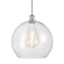 Innovations Lighting Athens 14" Wide Pendant Polished Chrome / Clear