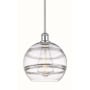 Innovations Lighting Rochester 10" Wide Mini Pendant Polished Chrome / Clear