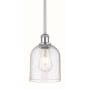Innovations Lighting Bella 6" Wide Mini Pendant Polished Chrome / Seedy