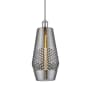 Innovations Lighting Windham 7" Wide Mini Pendant Polished Chrome / Smoked