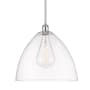 Innovations Lighting Bristol Glass 16" Wide pendant Polished Chrome / Clear