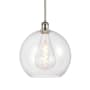 Innovations Lighting Athens 12" Wide Pendant Polished Nickel / Clear