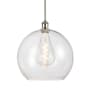 Innovations Lighting Athens 14" Wide Pendant Polished Nickel / Clear