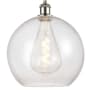 Innovations Lighting Athens 12" Wide Pendant Polished Nickel / Seedy