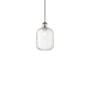 Innovations Lighting Preston 7" Wide Mini Pendant Polished Nickel / Clear