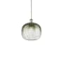 Innovations Lighting Brookhaven Sphere 11" Wide Mini Pendant Polished Nickel / Slate
