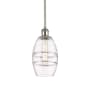 Innovations Lighting Vaz 6" Wide Mini Pendant Polished Nickel / Clear