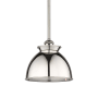 Innovations Lighting Adirondack 9" Wide Mini Pendant Polished Nickel
