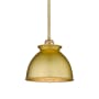 Innovations Lighting Adirondack 9" Wide Mini Pendant Satin Gold