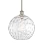 Innovations Lighting Athens 12" Wide Pendant Brushed Satin Nickel / Clear Water Glass