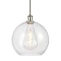 Innovations Lighting Athens 12" Wide Pendant Brushed Satin Nickel / Clear