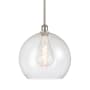 Innovations Lighting Athens 14" Wide Pendant Brushed Satin Nickel / Seedy
