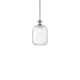 Innovations Lighting Preston 7" Wide Mini Pendant Brushed Satin Nickel / Clear