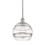 Innovations Lighting Rochester 10" Wide Mini Pendant Brushed Satin Nickel / Clear